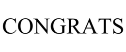 CONGRATS trademark