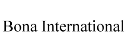 BONA INTERNATIONAL trademark