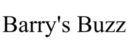 BARRY'S BUZZ trademark