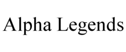 ALPHA LEGENDS trademark
