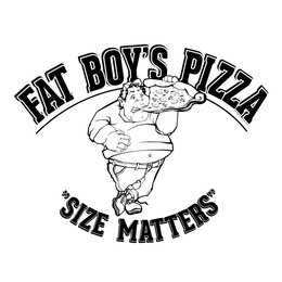 FAT BOY'S PIZZA "SIZE MATTERS" trademark