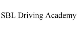 SBL DRIVING ACADEMY trademark