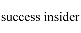 SUCCESS INSIDER trademark