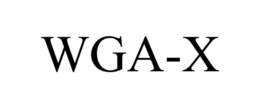 WGA-X trademark
