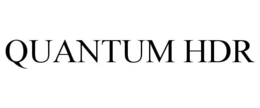 QUANTUM HDR trademark