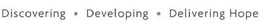 DISCOVERING DEVELOPING DELIVERING HOPE trademark