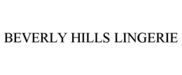 BEVERLY HILLS LINGERIE trademark