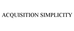 ACQUISITION SIMPLICITY trademark