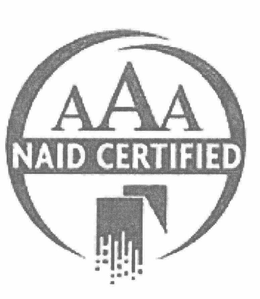 AAA NAID CERTIFIED trademark