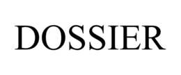 DOSSIER trademark