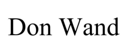 DON WAND trademark