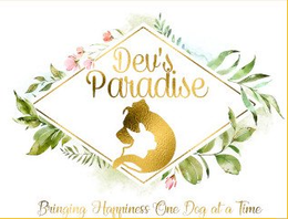 DEV'S PARADISE BRINGING HAPPINESS ONE DOG AT A TIME trademark