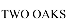 TWO OAKS trademark