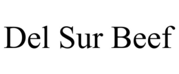 DEL SUR BEEF trademark
