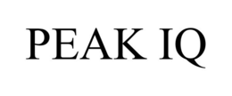 PEAK IQ trademark