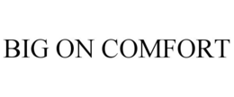 BIG ON COMFORT trademark