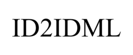 ID2IDML trademark