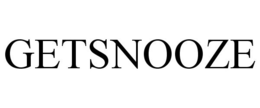 GETSNOOZE trademark