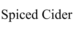SPICED CIDER trademark