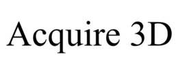 ACQUIRE 3D trademark