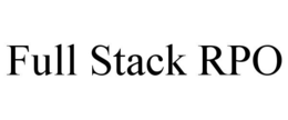 FULL STACK RPO trademark