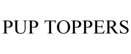 PUP TOPPERS trademark