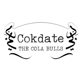 COKDATE THE COLA BULLS trademark