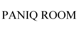 PANIQ ROOM trademark