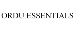ORDU ESSENTIALS trademark