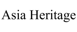 ASIA HERITAGE trademark