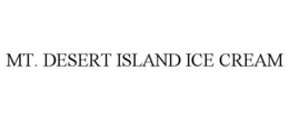 MT. DESERT ISLAND ICE CREAM trademark
