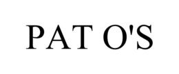 PAT O'S trademark