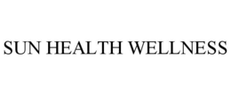 SUN HEALTH WELLNESS trademark