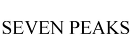 SEVEN PEAKS trademark