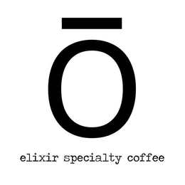 ELIXIR SPECIALTY COFFEE O trademark