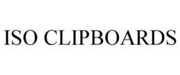ISO CLIPBOARDS trademark