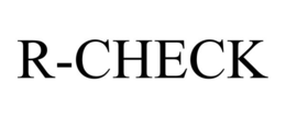 R-CHECK trademark