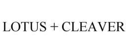 LOTUS + CLEAVER trademark