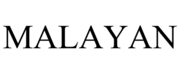 MALAYAN trademark