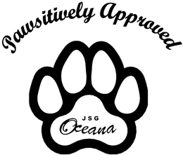 PAWSITIVELY APPROVED JSG OCEANA trademark