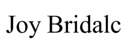 JOY BRIDALC trademark