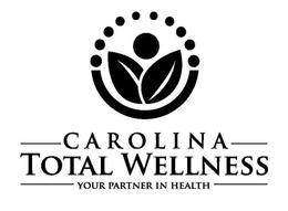 CAROLINA TOTAL WELLNESS YOUR PARTNER INHEALTH trademark
