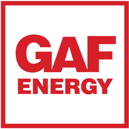 GAF ENERGY trademark