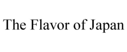 THE FLAVOR OF JAPAN trademark