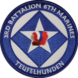 3RD BATTALION 6TH MARINES TEUFELHUNDEN trademark