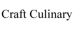 CRAFT CULINARY trademark