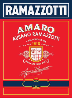 RAMAZZOTTI AMARO AUSANO RAMAZZOTTI CASAFONDTA NEL 1815 FR SPECIALITÀ DELLA DITTA AUSANO RAMAZZOTTI trademark