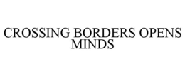 CROSSING BORDERS OPENS MINDS trademark