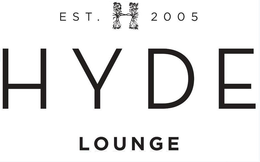 EST. H 2005  HYDE LOUNGE trademark