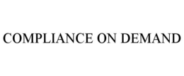 COMPLIANCE ON DEMAND trademark